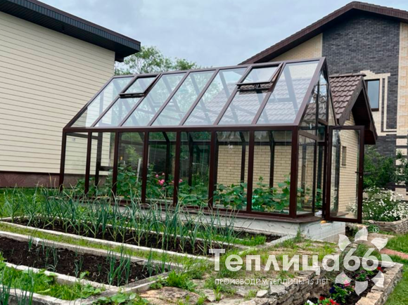 Теплица Люкс 3.0 под стекло, ширина 3,0 м. (калькулятор)